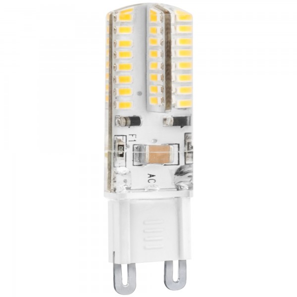 Bomb.led silicona g9 3w. 230v. fria