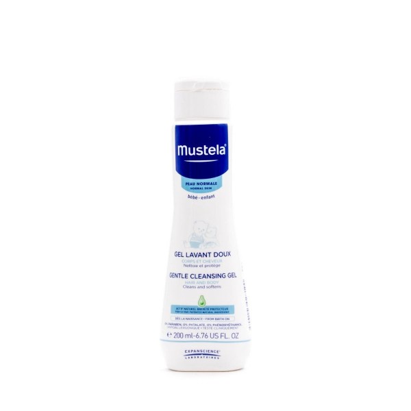 MUSTELA BEBE GEL DE BAÑO SUAVE 200ML